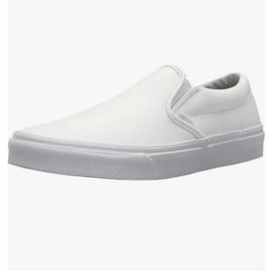 Vans Men's Or WOMEN Classic White Slip-On Shoes